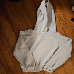 Light Purple Cropped Hoodie